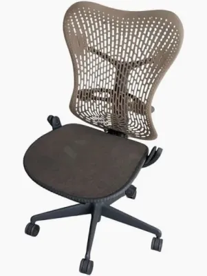 ​Herman Miller Mirra 1  Armless with Adjustable Seat Depth