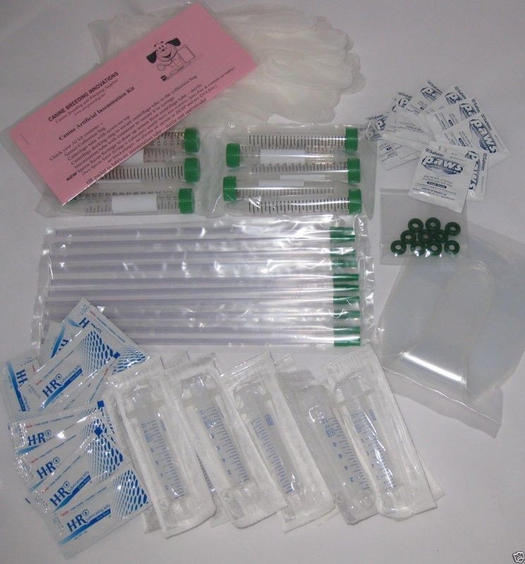 Artificial Insemination Kit (Small Breed Dogs) -- Breeders Pack  (10 pack) *Best Value*