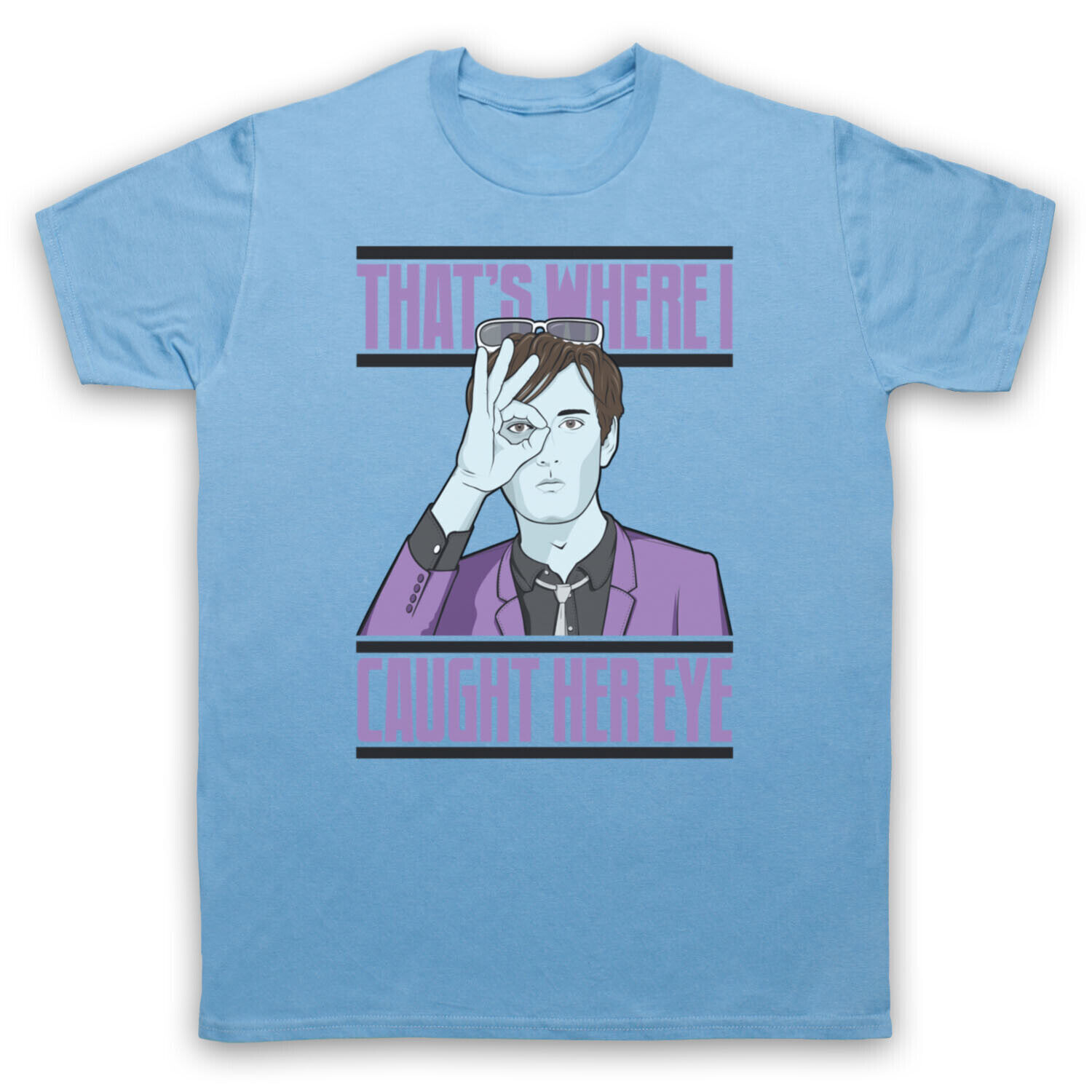 COMMON PEOPLE UNOFFICIAL PULP JARVIS COCKER ROCK BAND MENS &amp; WOMENS T-SHIRT
