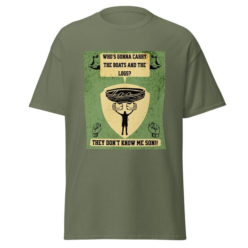 Who&#39;s Gonna Carry The Boats T-Shirt, Funny David Goggins Workout Quote Shirt