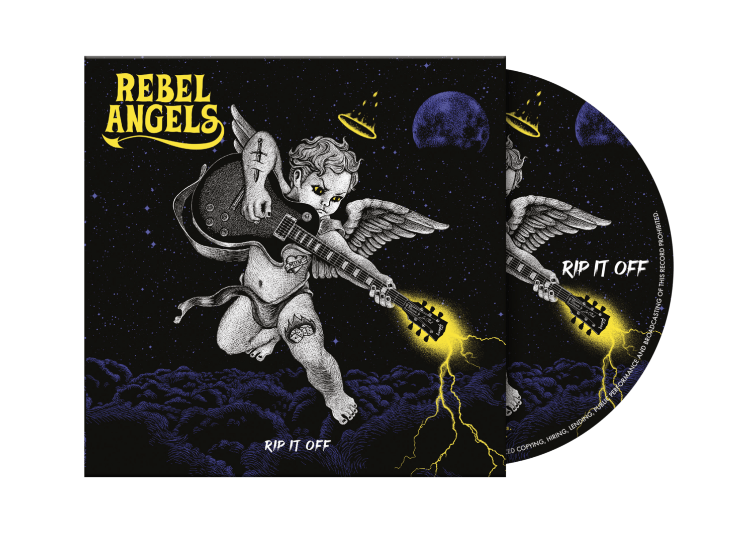 EP "RIP IT OFF" REBEL ANGELS