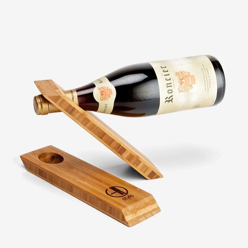 Balancing Wine Bottle Holder