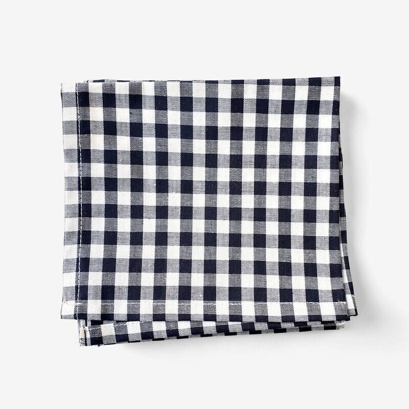 Checkered Napkins, Set of 4