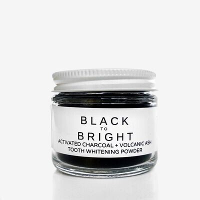 Black to Bright Tooth Whitening Powder