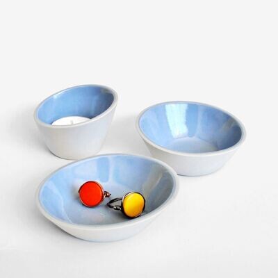 Porcelain Bowls, Set of 3