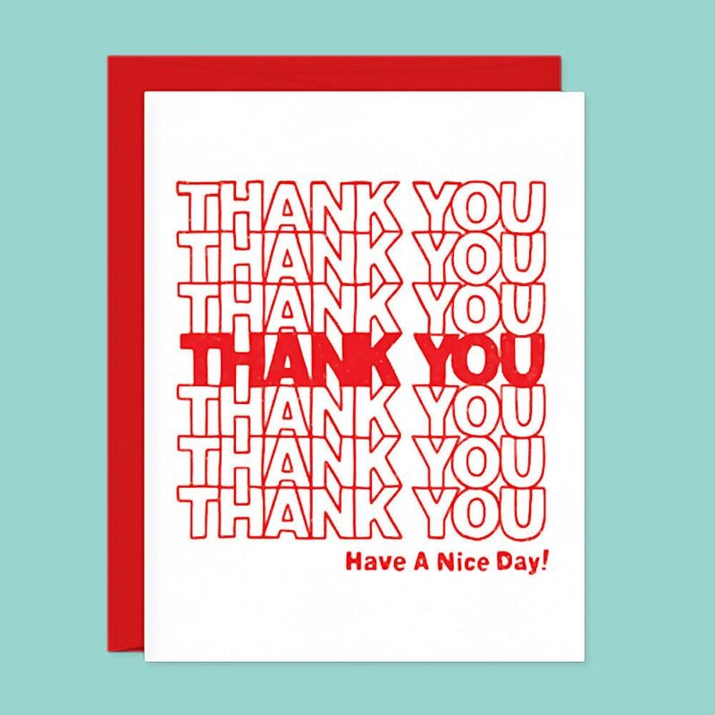 Thank You Card