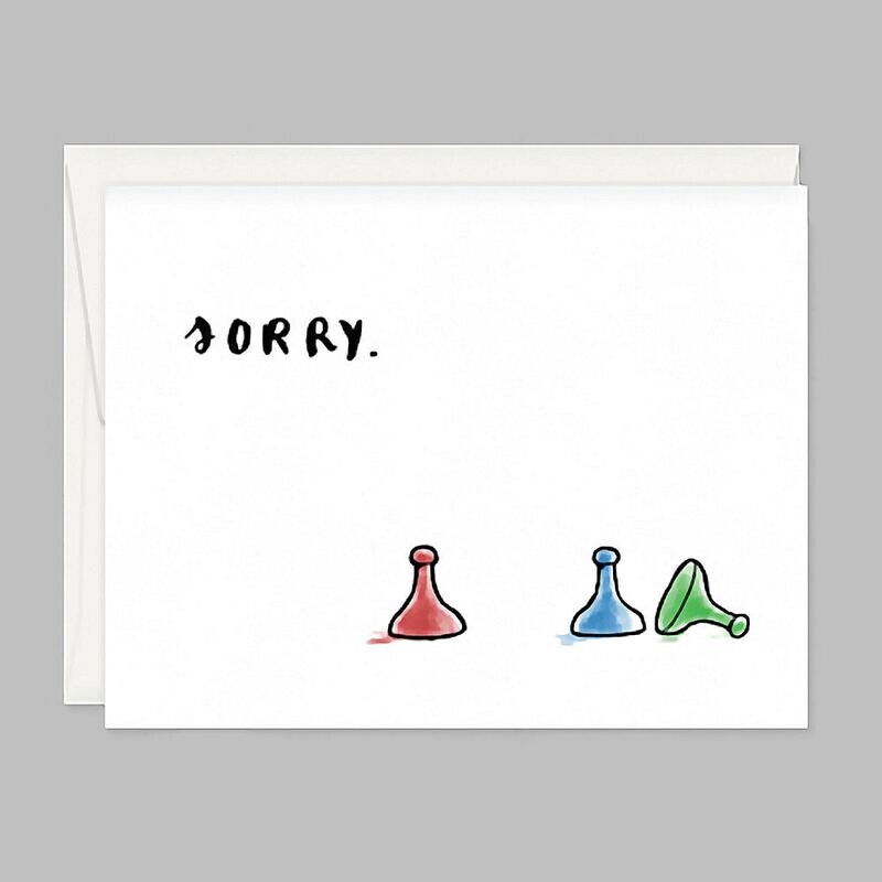 Sorry Card