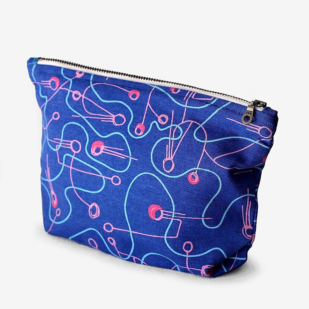 Flight Pouch, Color: Blue