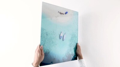 ACRYLIC PRINT WITH FINE ART GLOSS PRINT