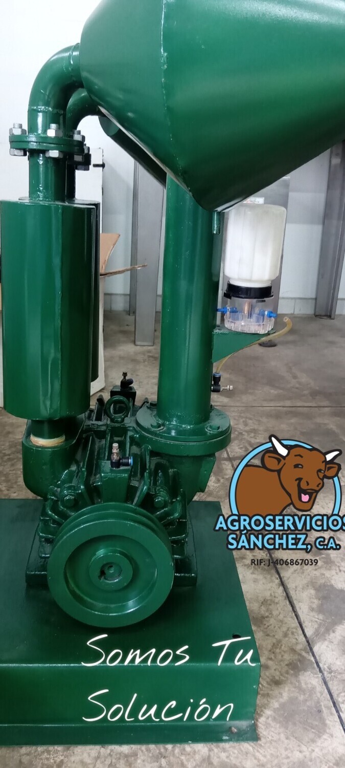 Bomba de Vacio 2.100 Lts Completa