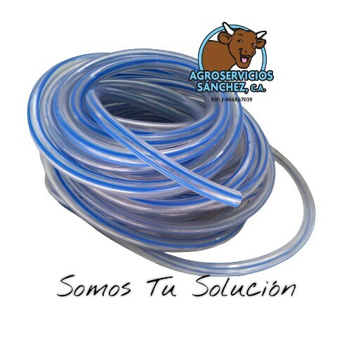 Manguera Sanitaria 5/8&quot; Ralla Azul ImpulseFlex