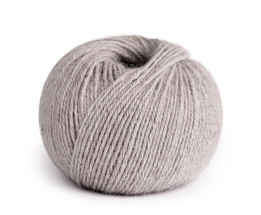 INDIECITA DK 100% BABY ALPACA gris beige