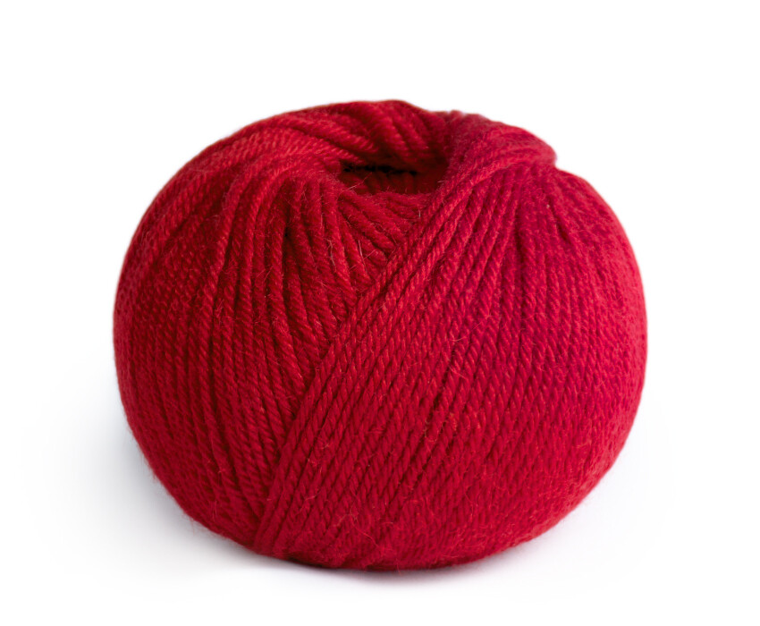 INDIECITA DK 100% BABY ALPACA rouge rubis