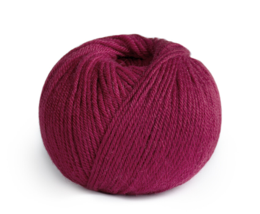 INDIECITA DK 100% BABY ALPACA bordeaux