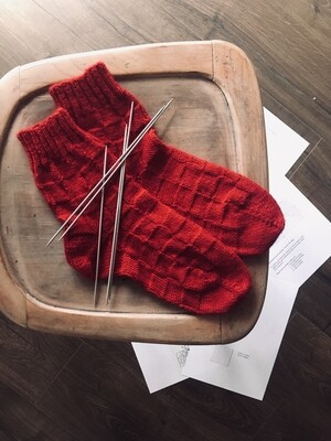 INDIECITA DK 100% BABY ALPACA rouge rubis