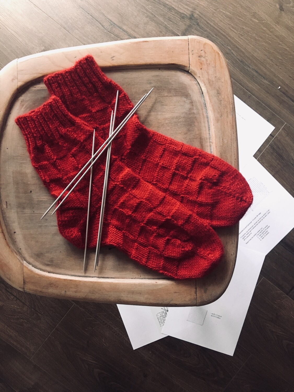 INDIECITA DK 100% BABY ALPACA rouge rubis