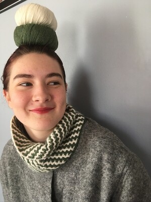 Patron Tour de cou &quot;Helga&quot; crochet 
