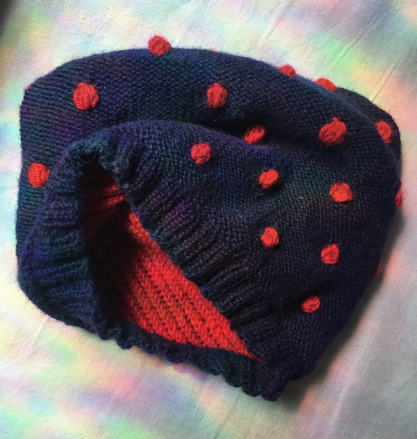 KIT Tour de cou "Les Pompons" : Laine Baby Alpaga + Patron + aiguilles