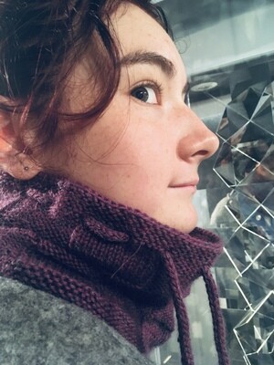 Patron Tour de cou-Bonnet &quot;Charlie&quot; tricot