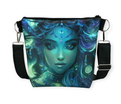 Handtasche "Mermaid", Citytasche, Umhängetasche, Clubtasche