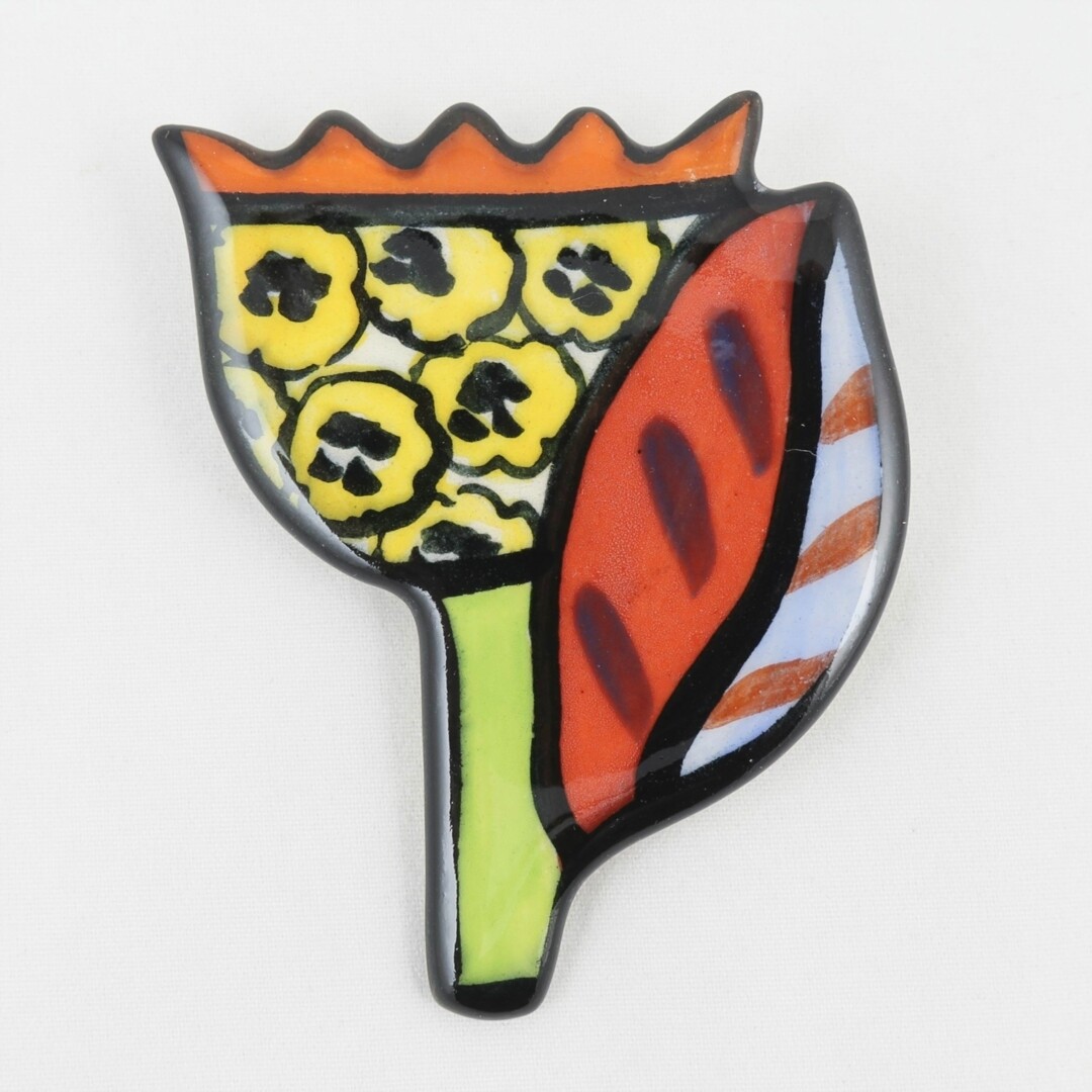 Ceramic Brooch by Gaby Bird Ceramic Brooch by Gaby Bird