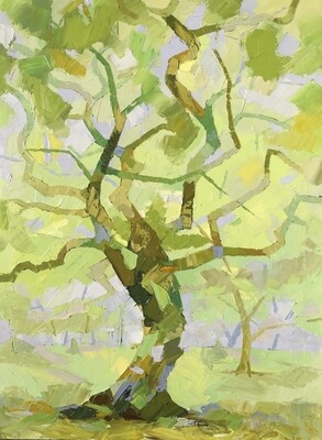 Emerald Tree, original oil by Alex Brown Emerald Tree, original oil by Alex Brown