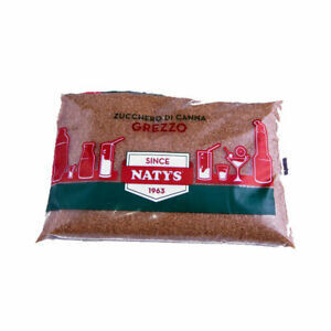 Zucchero Di Canna Grezzo Kg.1 Naty's