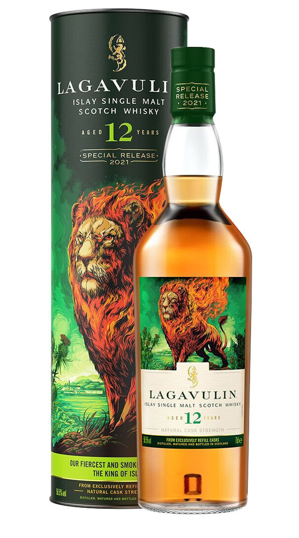 Whisky Lagavulin 12Y Special Release 2021 Cl.70 56,5° Astucciato