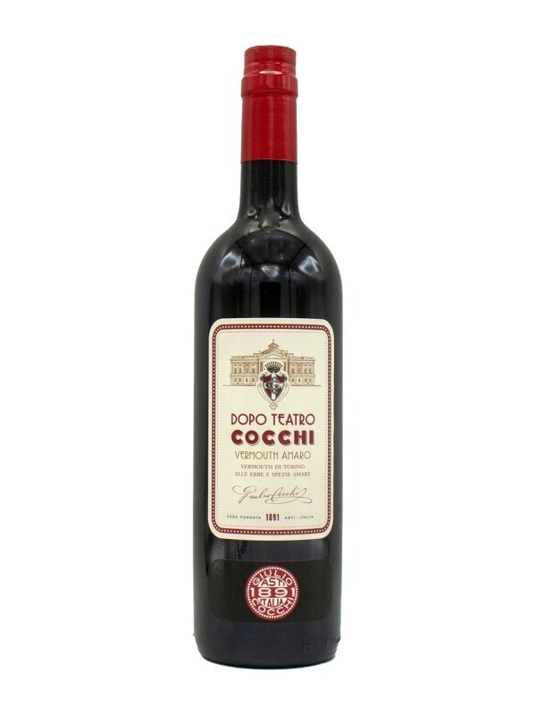 Vermouth Amaro Cocchi Dopo Teatro Cl.75 16,5% Vol.