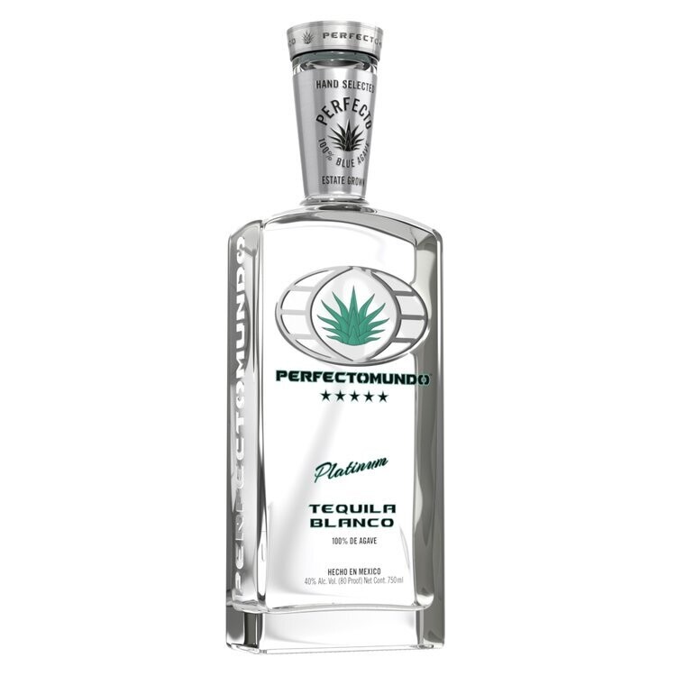 Tequila Perfectomundo Platinum Blanco Cl.70 40°