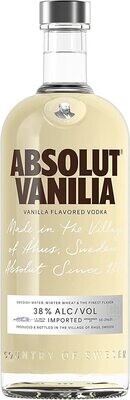 Vodka Absolut Vaniglia Litro 38°