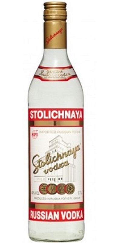 Vodka Stolichnaya Red Litro 40°