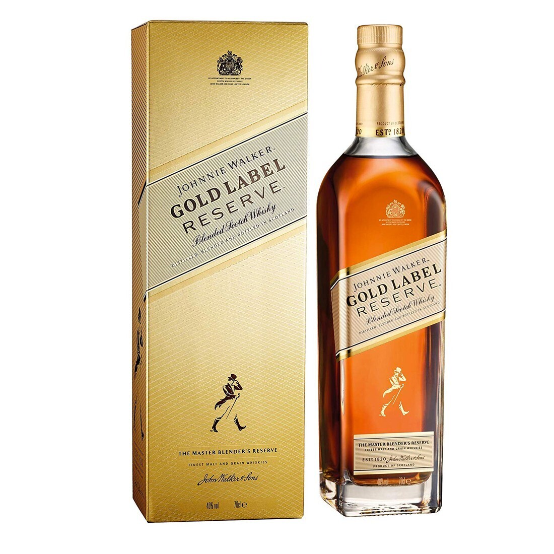 Whisky Johnnie Walker Gold Label Litro 40°