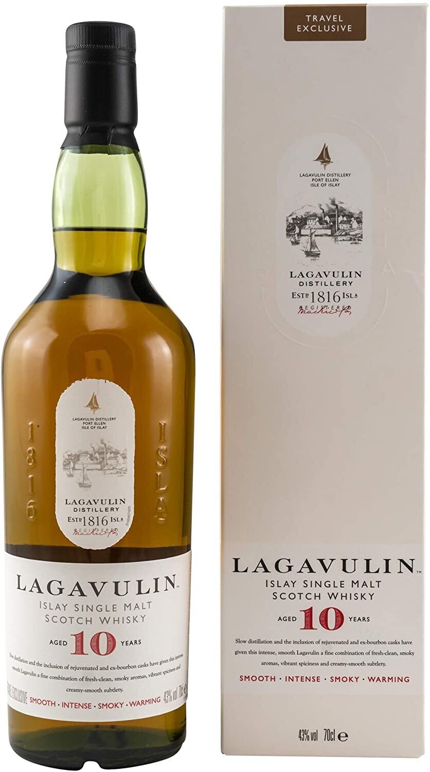 Whisky Lagavulin 10 Y Astucciato Cl.70 43% Vol.