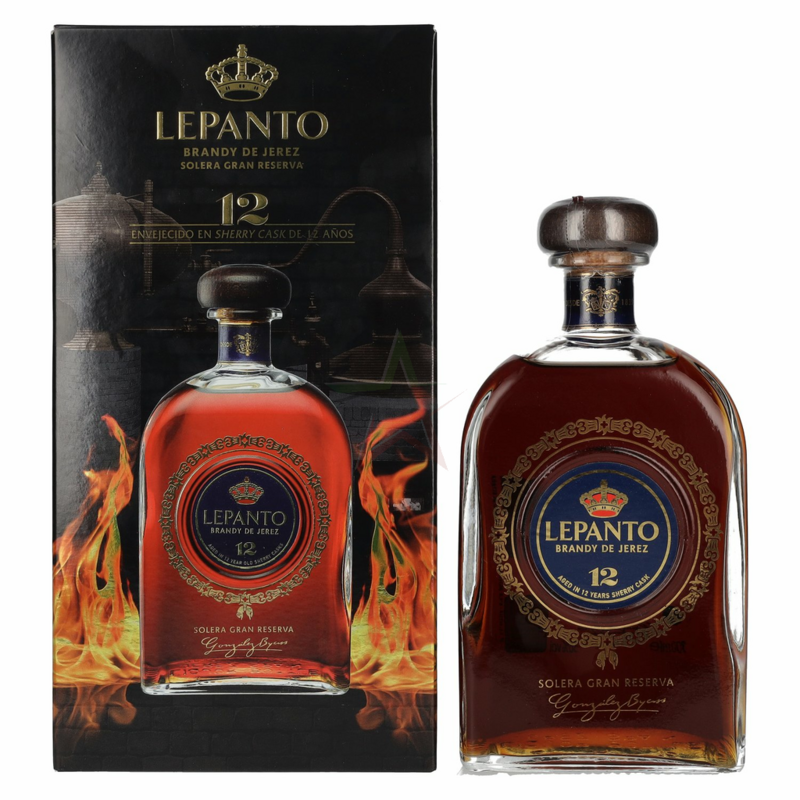Brandy Lepanto Solera Gran Reserva 12 Y Astucciato Cl.70 36% Vol.
