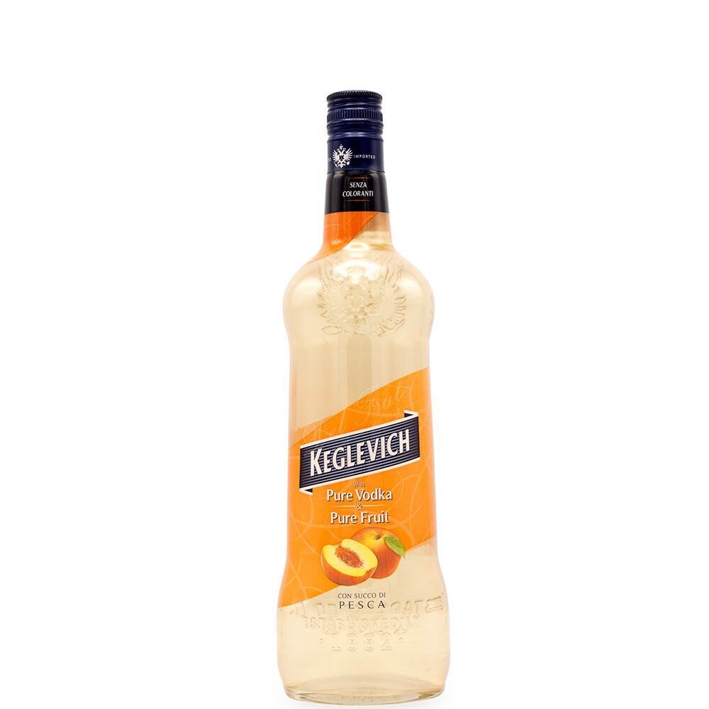 ​Vodka Pesca Keglevich Litro 18°