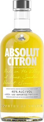 Vodka Absolut Citron Litro 40°
