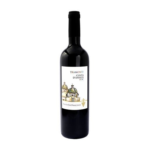 Tramonti Rosso Costa D'Amalfi Doc 2022 San Francesco Cl.75 13% Vol.