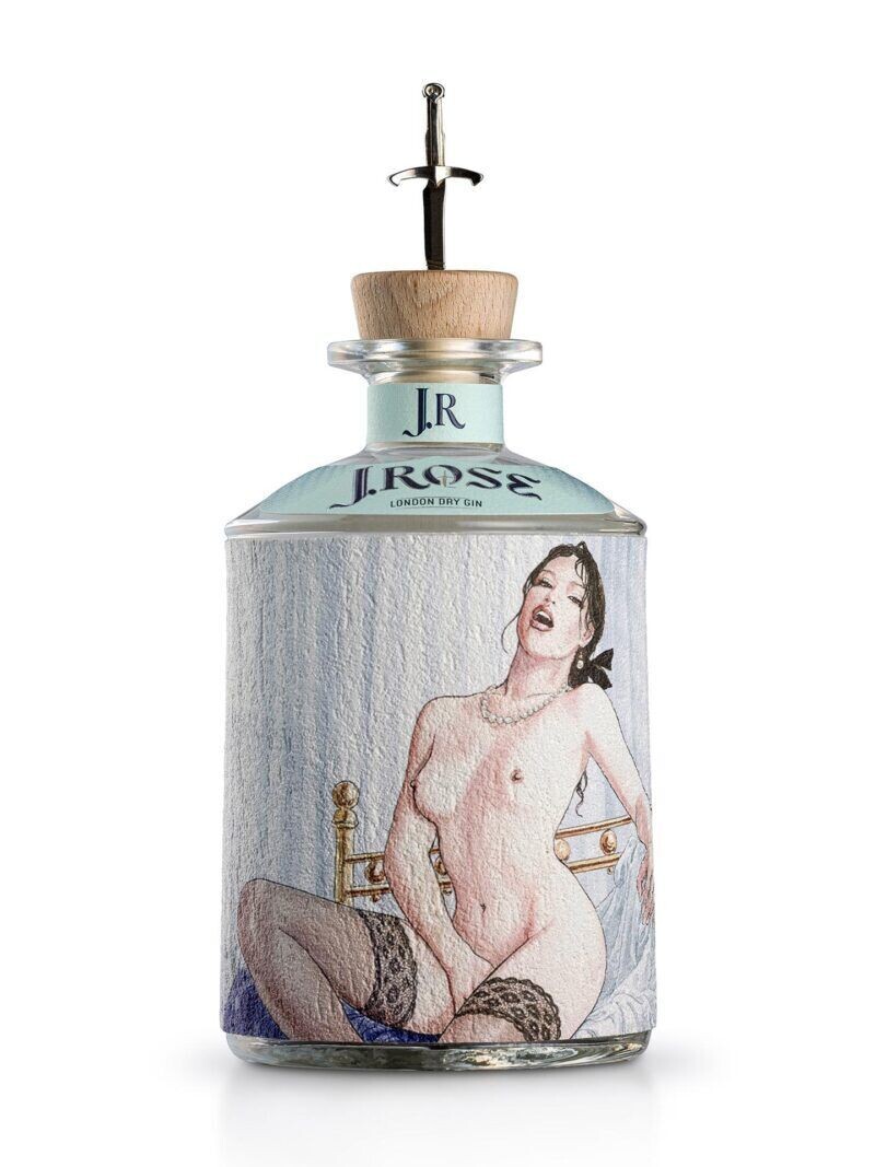 Gin J. Rose London Dry JR06 (Manara) Cl.70 43% Vol.