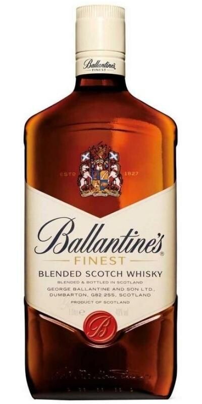 Whisky Ballantines Finest 5 Y 1 Litro 40% Vol.