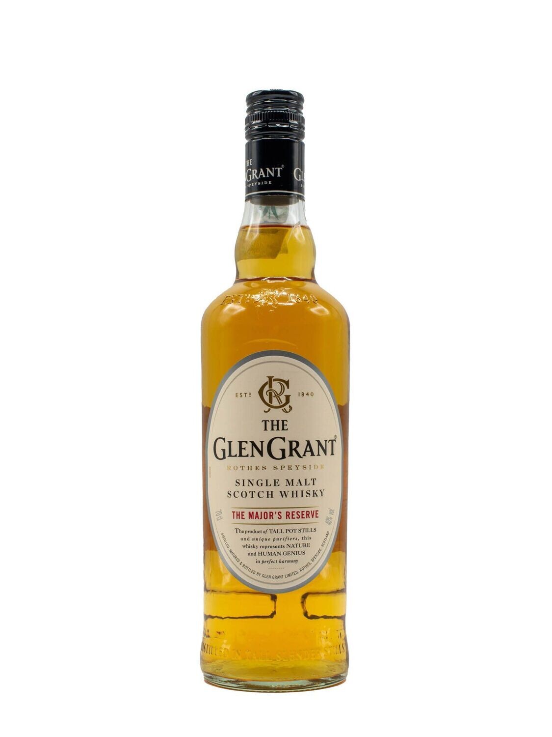 Whisky Glen Grant Single Malt Scotch The Major's Reserve Litro 40°
