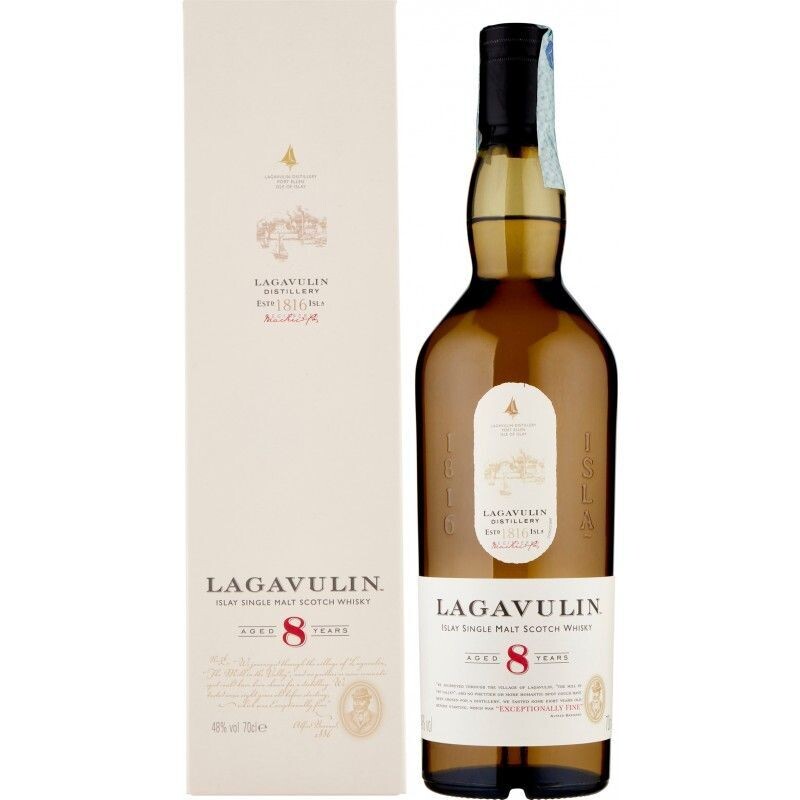 Whisky Lagavulin 8Y Cl.70 48° Astucciato
