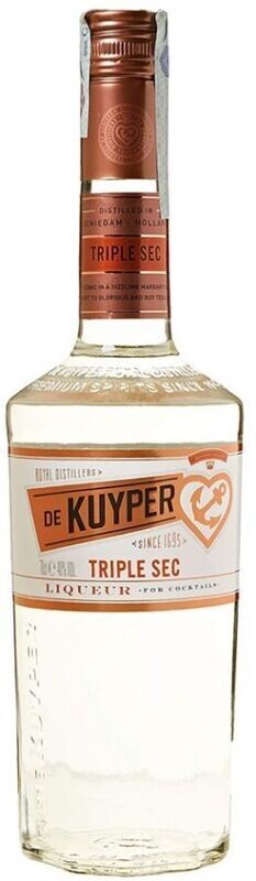 ​Triple Sec De Kuyper Cl.70 40% Vol.