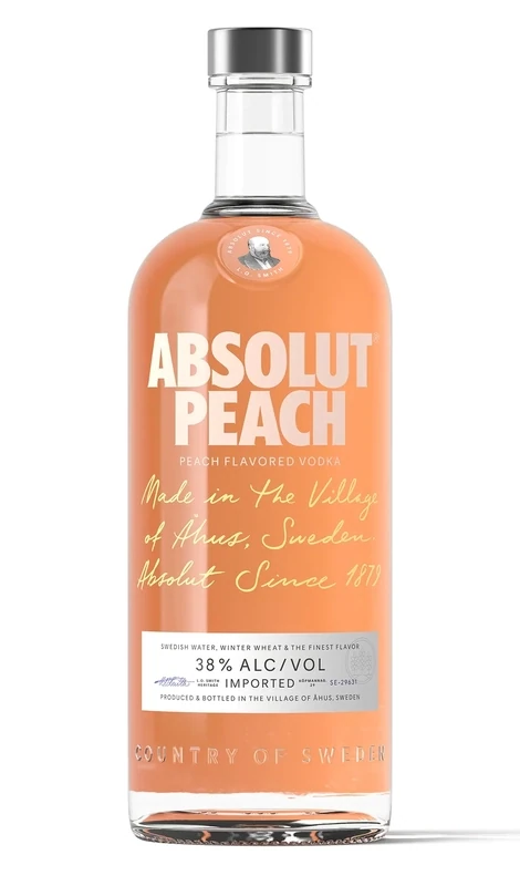 Vodka ​Absolut Peach Litro 38% Vol