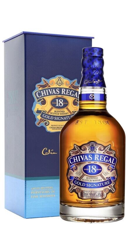 Whisky Chivas Regal 18 Y 1 Litro Astucciato 40% Vol.