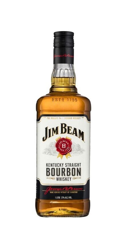 Whiskey Jim Beam Bourbon White Label 1 Litro 40% Vol.