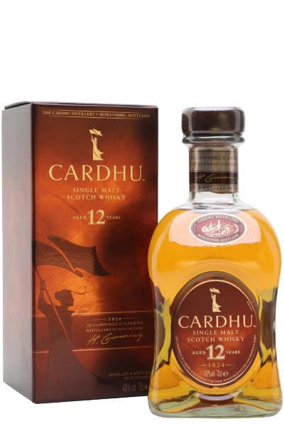 Whisky Cardhu 12Y Cl.70 40°