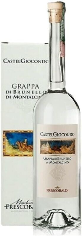 ​Grappa Di Brunello Di Montalcino Castelgiocondo Frescobaldi Cl.70 45% Vol Astucciato