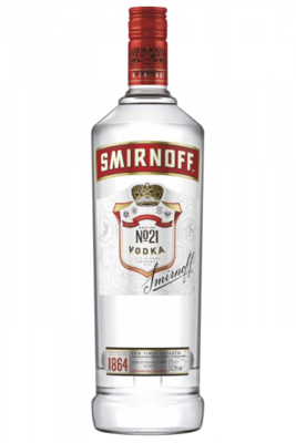 Vodka Smirnoff Red Litro 37,5°