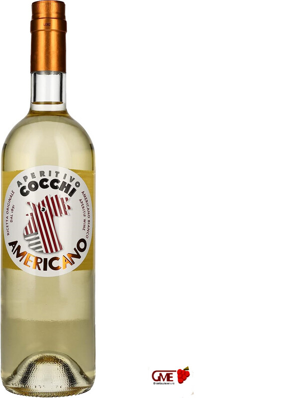 Americano Cocchi Bianco Vino Aromatizzato Cl.75 16,5% Vol.